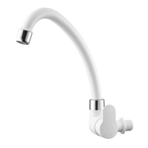 Torneira Cozinha de Parede TIVOLI ABS BRANCO/CROMADO